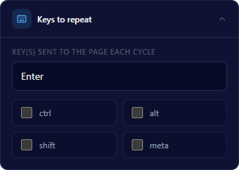 Keys To Repeat